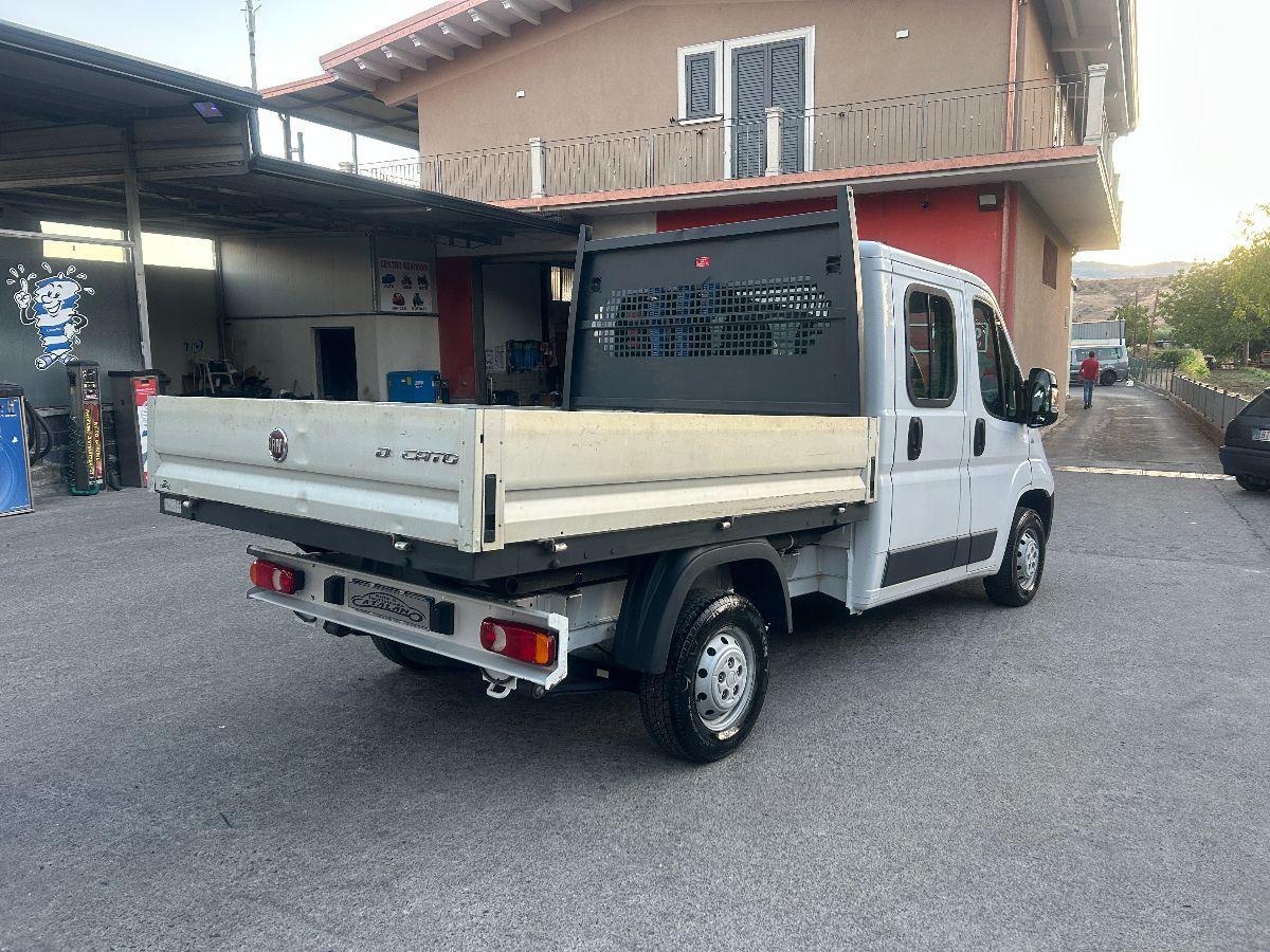 FIAT Ducato 35 MH1 2.0 M-JET CASSONE DOPPIA CABINA 7 PTI-2018