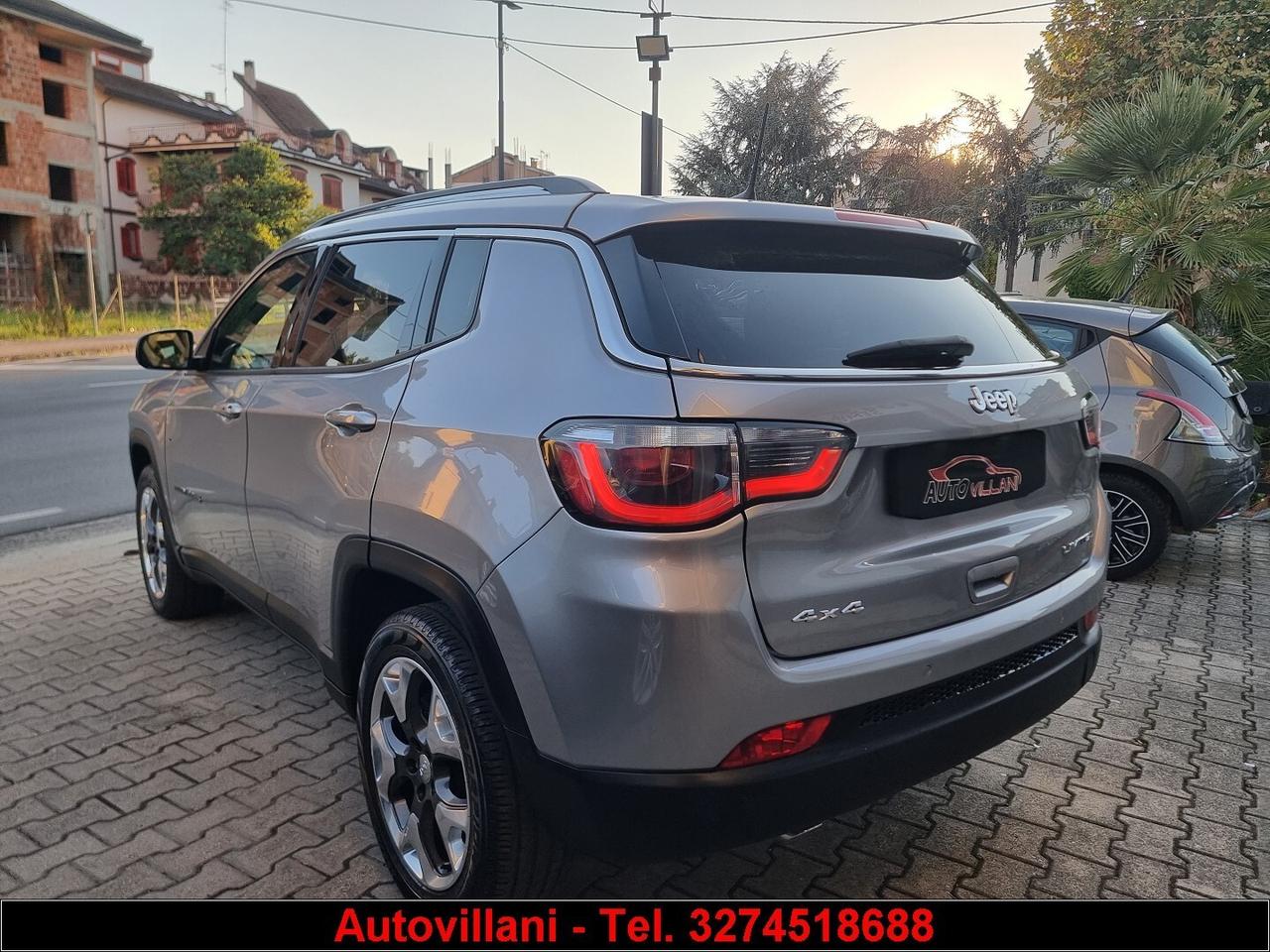 Jeep Compass 2.0 mjt 140cv Limited 4x4 automatica