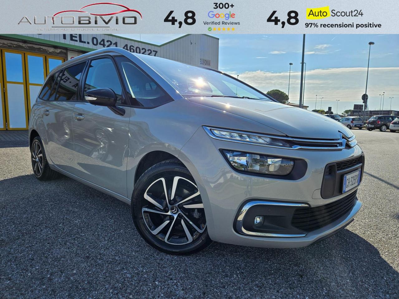 Citroen C4 Grand Spacetourer 1.5 bluehdi Shine s&s 130cv eat8 7 posti