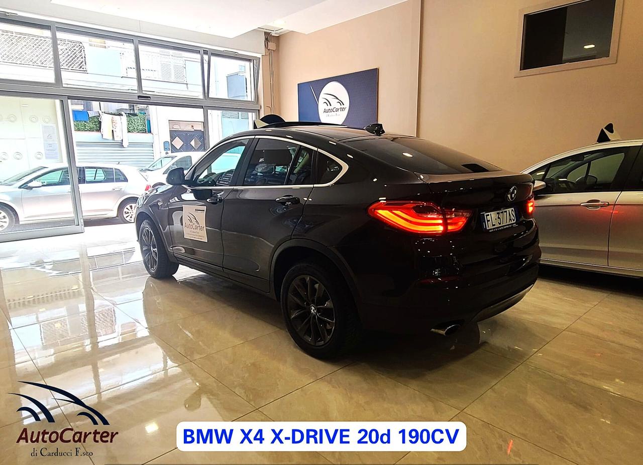 Bmw X4 x-Drive 20d 190CV *TETTO*PERFETTA