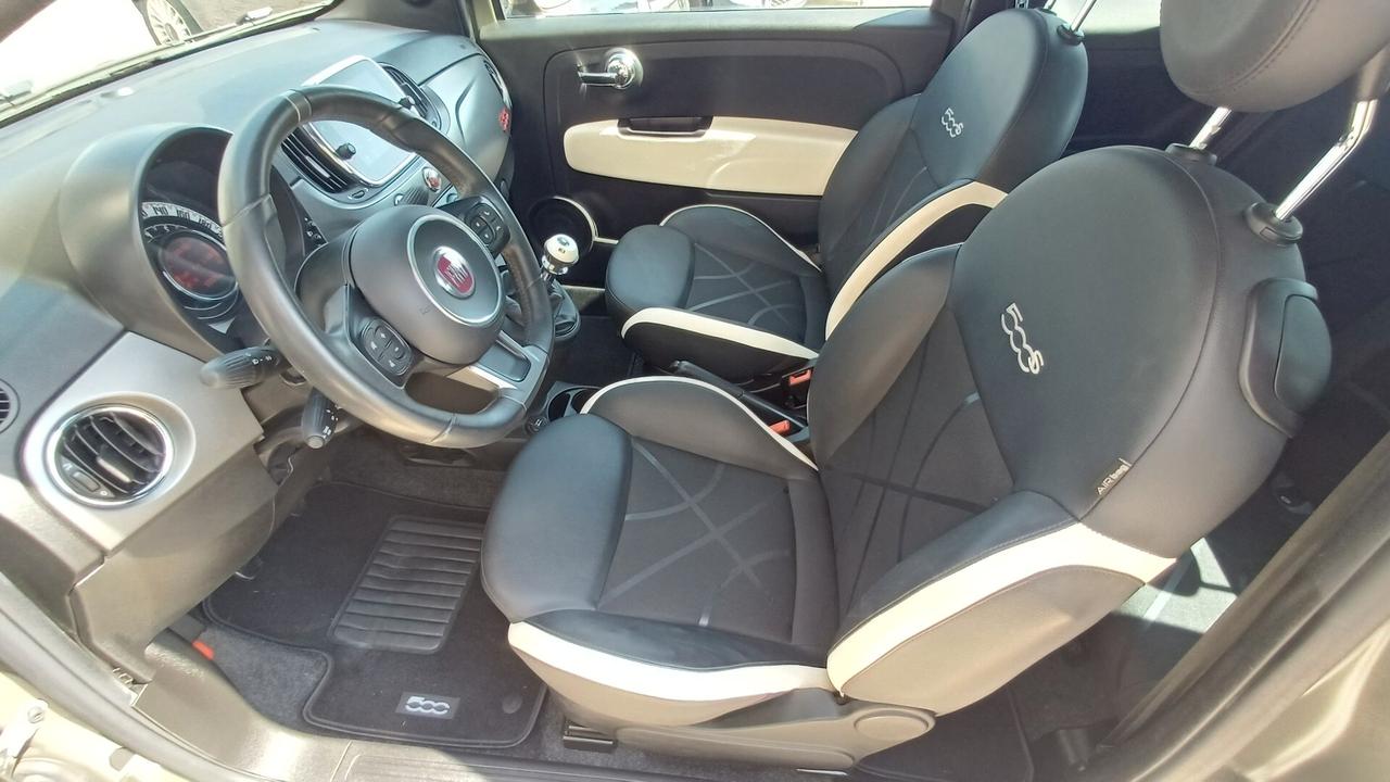 Fiat 500 1.2 S VERDE OPACA OK NEOPATENTATI