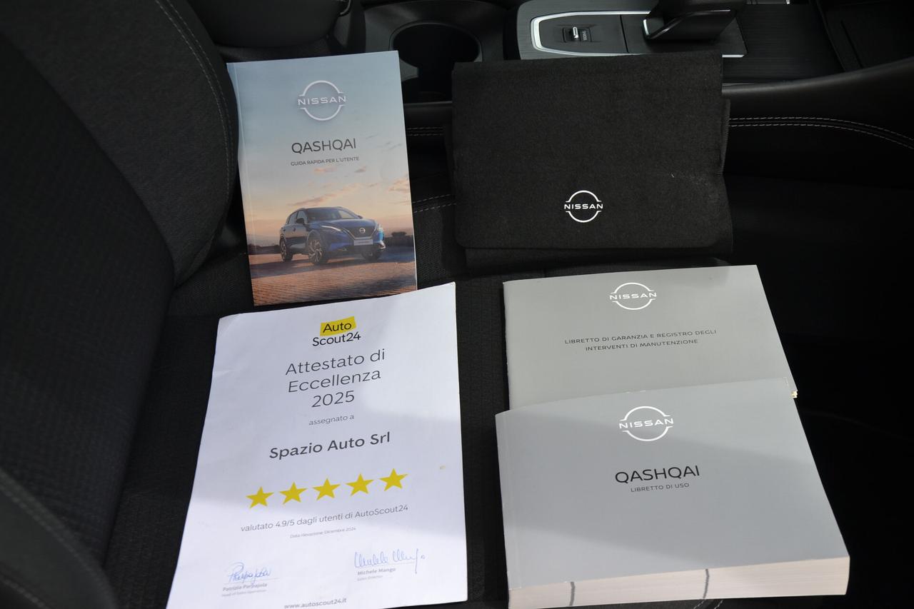 Nissan Qashqai 1.3 MHEV 158CV N-CONNECTA AUTOM. PREZZO SENZA VINCOLI UNIPRO FATTURABILE GARANZIA 12 MESI