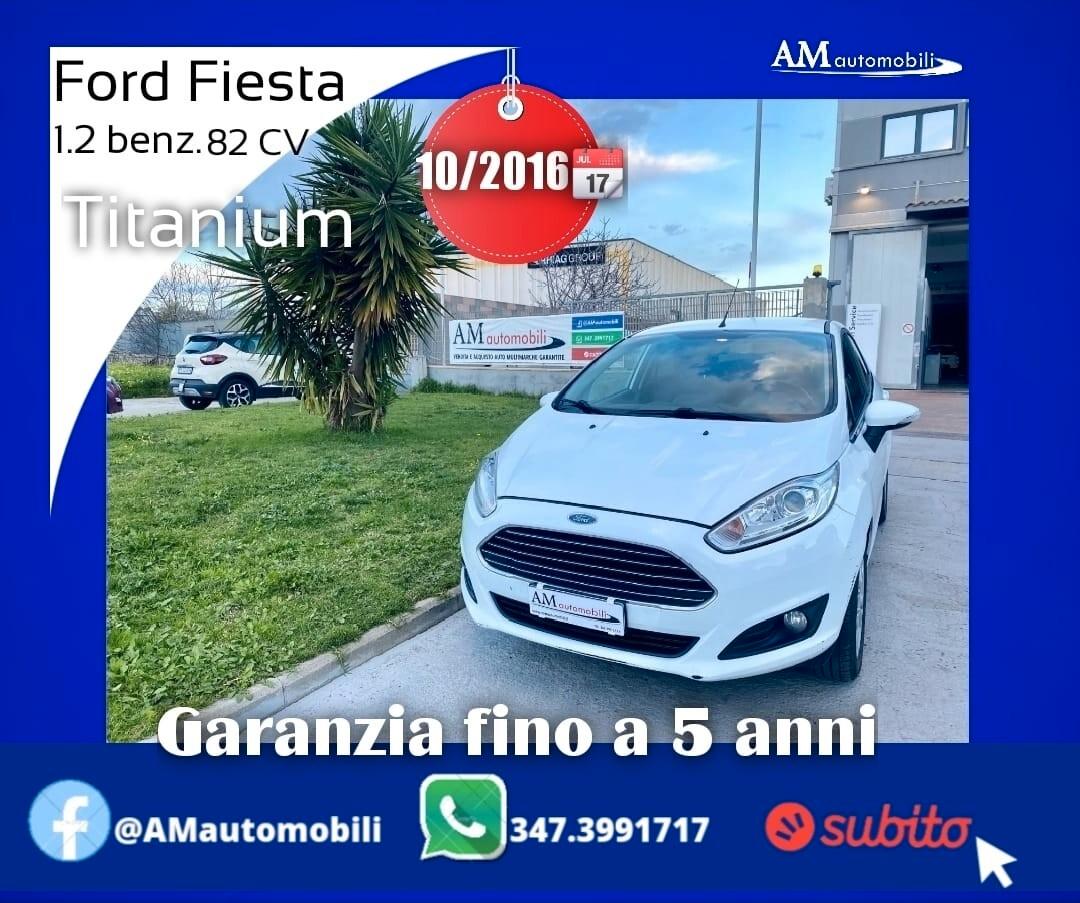 Ford Fiesta 1.2 82 CV 5 porte Titanium