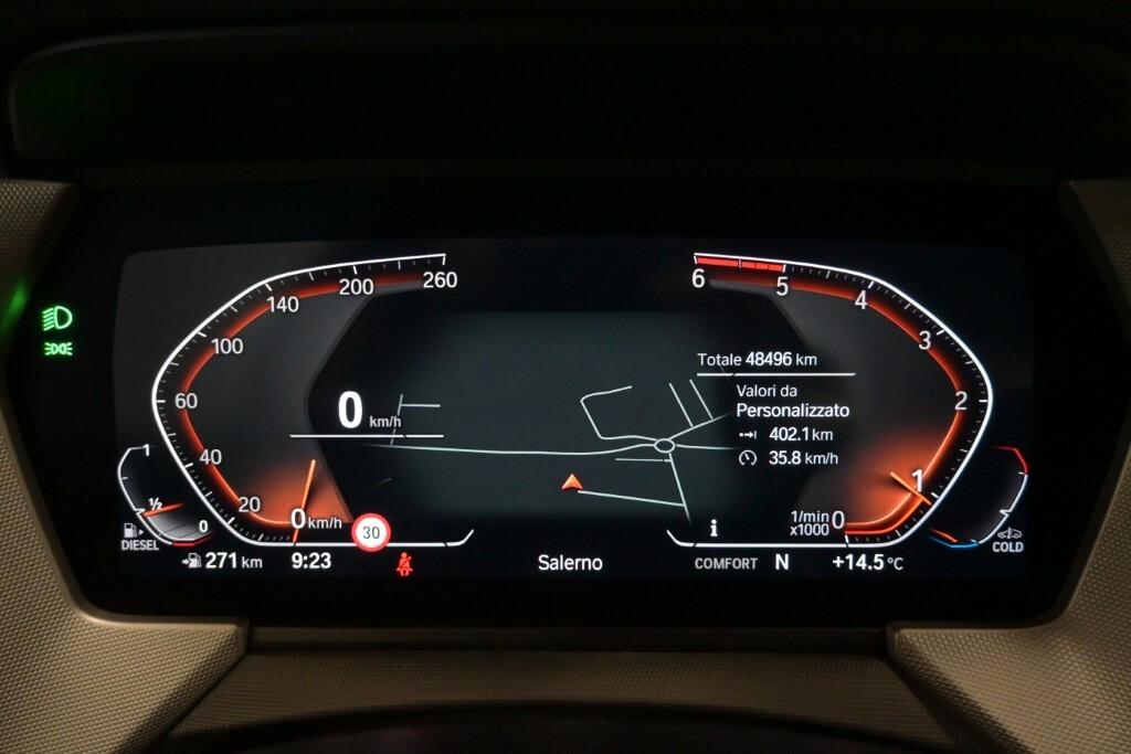BMW 116D 6M. BUSINESS ADVANTAGE ( FARI LED - BMW DIGITAL COCKPIT - CLIMA BIZONA - PDC - NAVI - MIRROR - CRUISE )