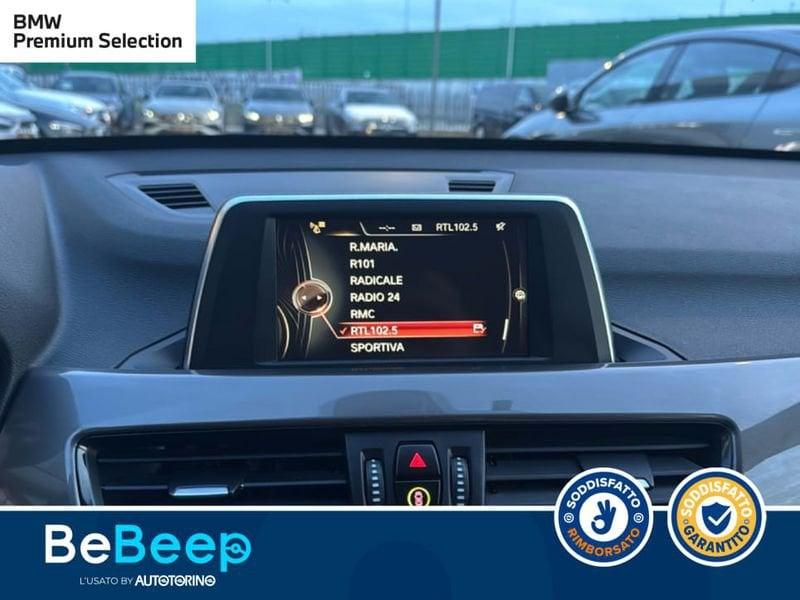 BMW X1 SDRIVE18I XLINE AUTO