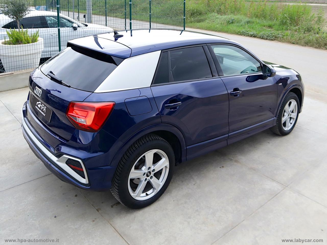 AUDI Q2 1.0TFSI 30 110CV S-line NAVI CARPLAY LED PELLE