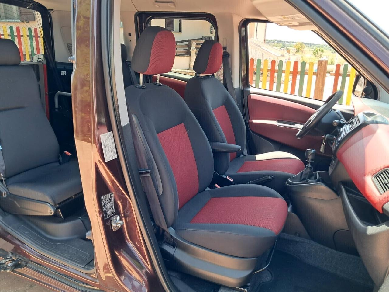 Fiat Doblo Doblò 1.6 mjet PIANALE RIBASSATO TRASPORTO DISABILI 4 piu 1
