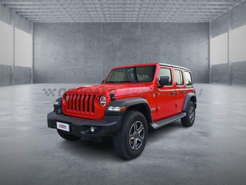 Jeep Wrangler IV 2018 Unlimited Unlimited 2.2 mjt II Sport auto