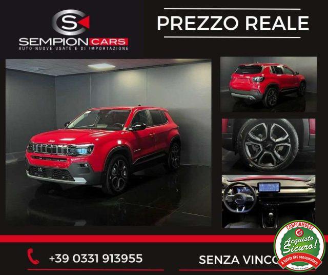 JEEP Avenger 1.2 turbo Summit fwd 100cv PREZZO REALE