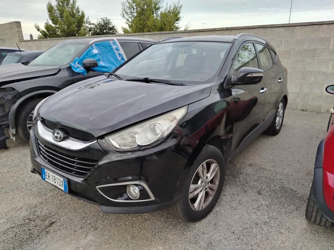 Hyundai iX35 1.7 danneggiata