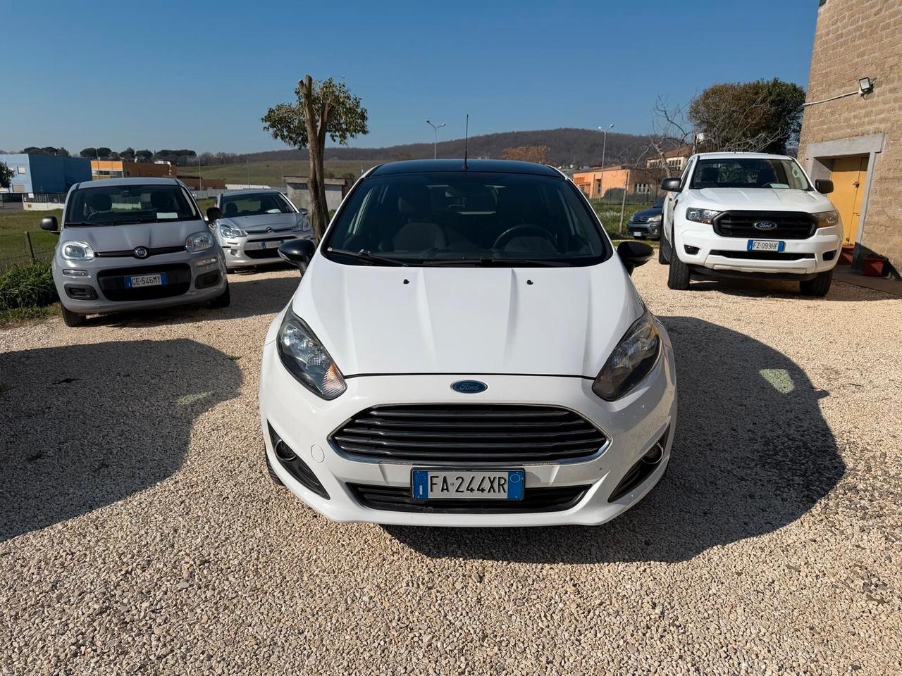 Ford Fiesta Cambio Automatico Black & White