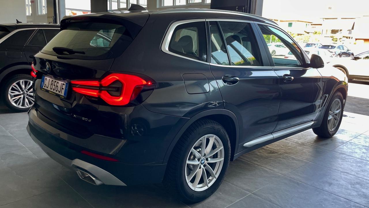BMW X3 X-DRIVE 20D 48V 2.0 BUSINESS ADVANTAGE 190 CV - FULL LED, PELLE, TELECAMERE 360°