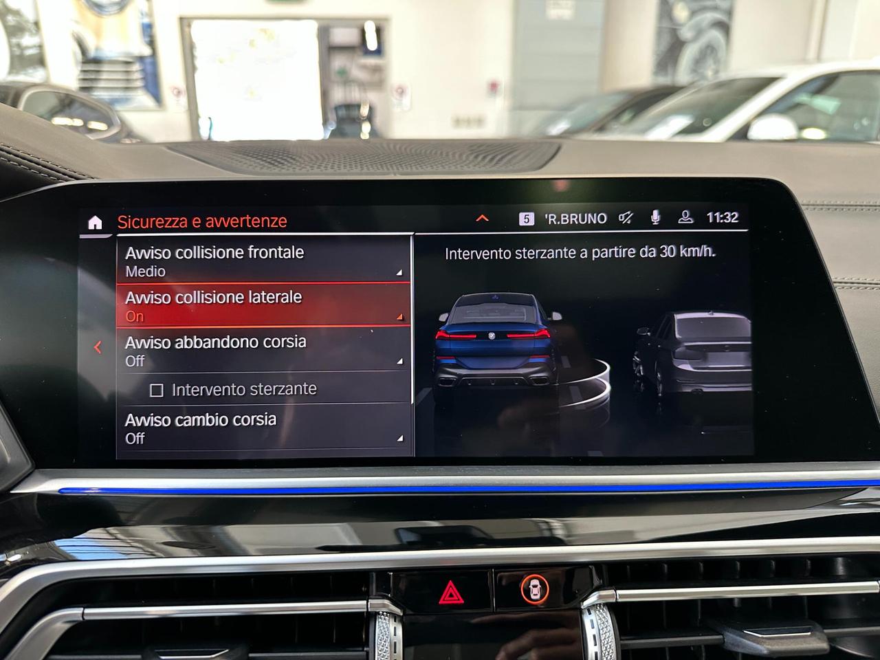 BMW X6 M 50d-Fari Laser-22"-Tetto-Camera 360-Individual-IVA