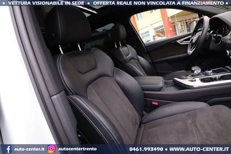 Audi Q7 50 TDI 3.0 quattro SLINE S-LINE 7POSTI GANCIO