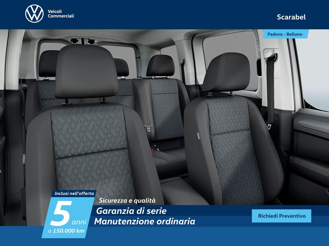 Volkswagen Caddy n1 2.0 tdi 102cv life