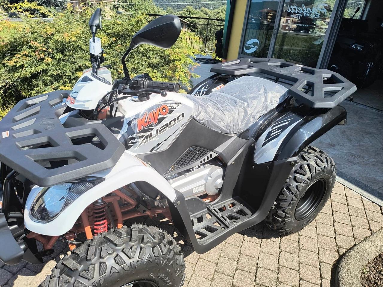Quad kayo au 200 agricolo trattore targa gialla