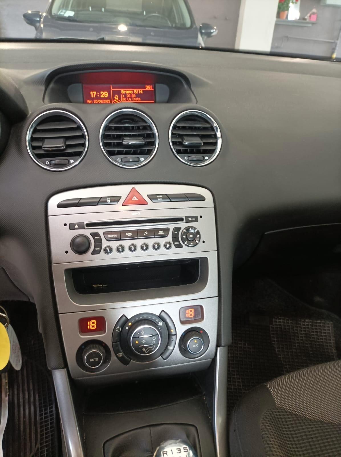 Peugeot 308 1.6 HDi 90CV 5solo 146000km Distr Nuova