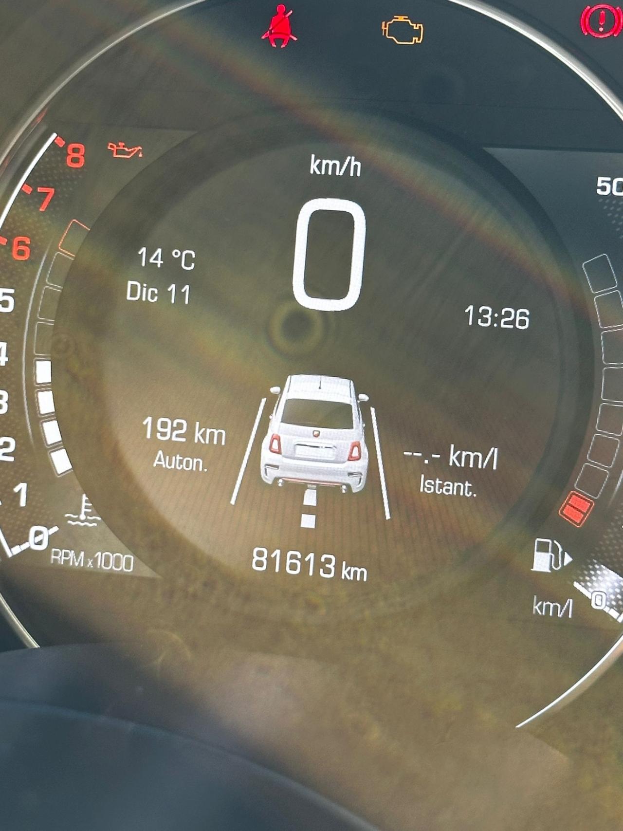 Abarth 595 70” anniversary