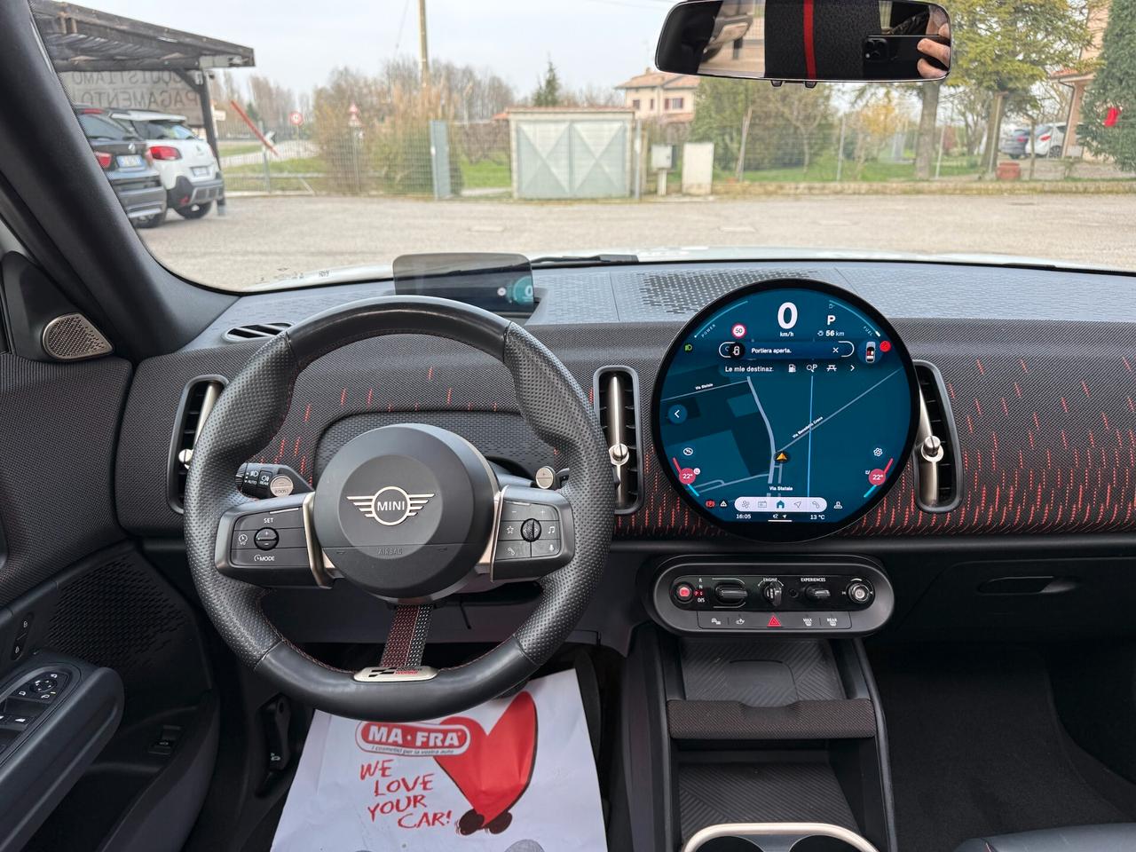 Mini Countryman John Cooper Works C 1.5 JCW auto TETTO PELLE FULL OPTIONAL