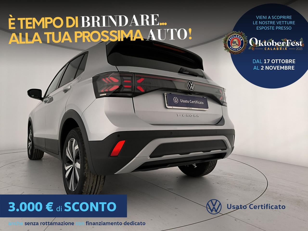 Volkswagen T-Cross 1.0 tsi edition plus 95cv