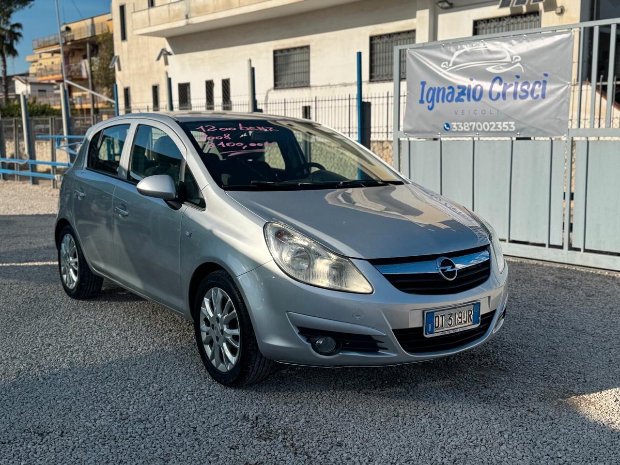 Opel Corsa 1.2 5 porte Enjoy 1 prop. nord italia km certificati 12/2008