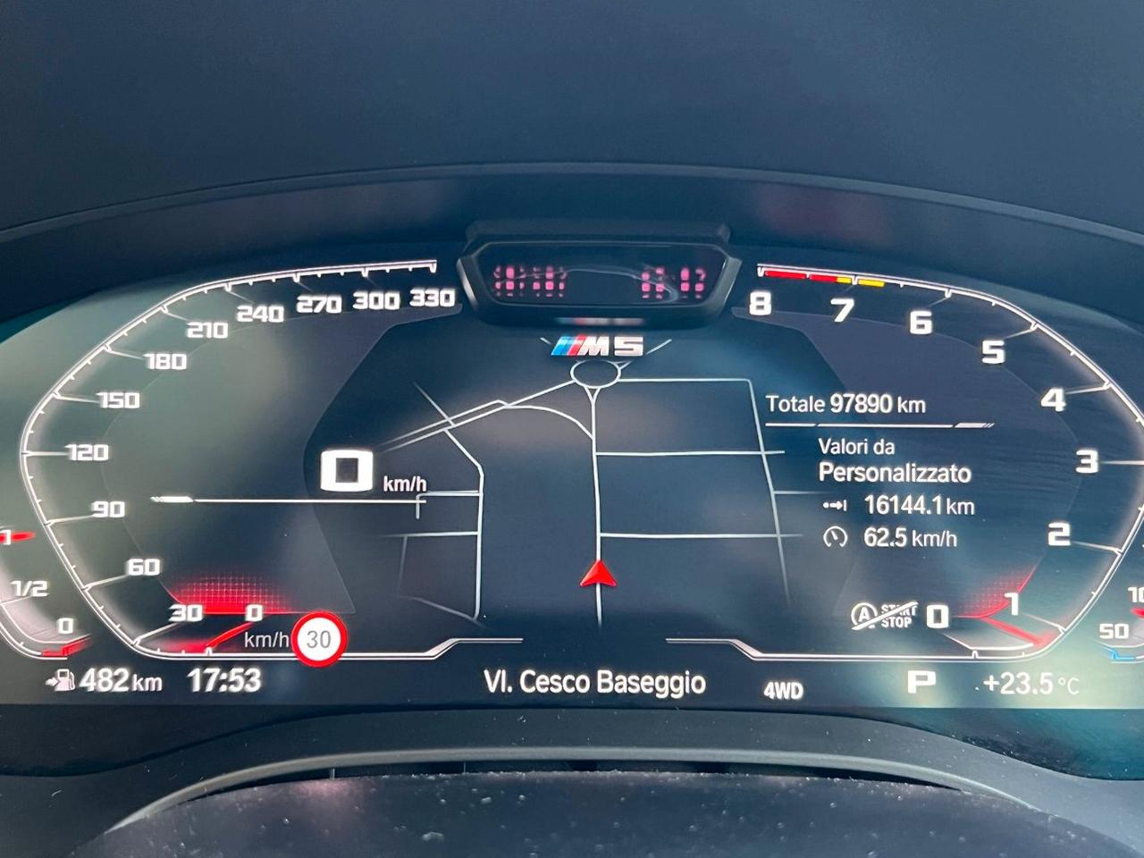 BMW M5 Berlina M5 4.4 V8 Competition auto