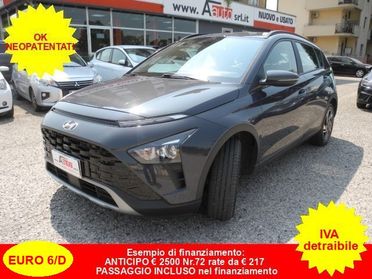 HYUNDAI Bayon 1.2 MPI MT XLine - Ok NEOPATENTATI - "DA VETRINA"