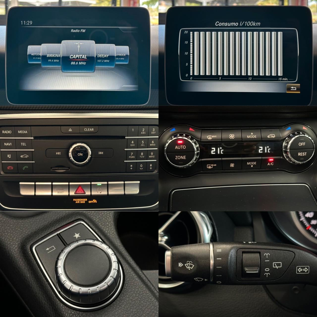 MERCEDES - BENZ GLA 180 d AUTO *TETTO*NEOPATENTATI*CAMERA*