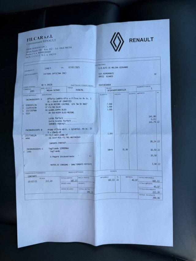 RENAULT Scenic ENERGY INITIALE PARIS
