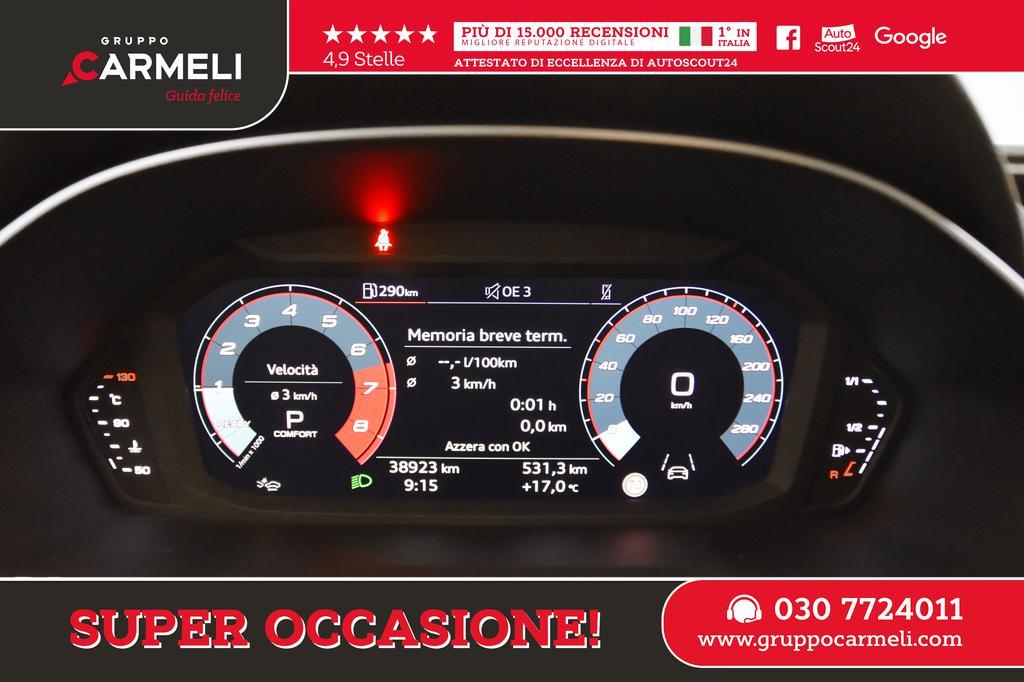 Audi Q3 2019 Sportback Spb 35 Bz Cerchi 17,Acc,Led,Keyless,Aziendale