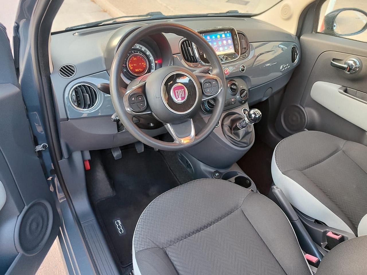 Fiat 500 1.2 BENZ.69CV 2017 ( KM 86600)