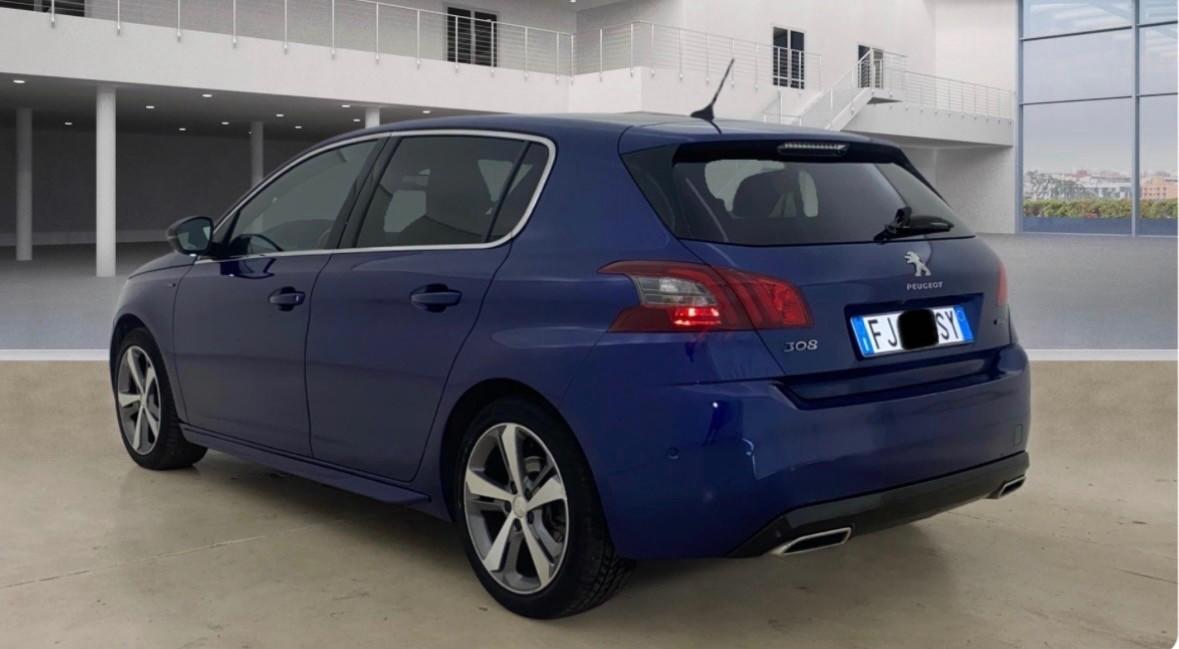 Peugeot 308 GT-Line Cambio Automatico 90 Mila Km 2017