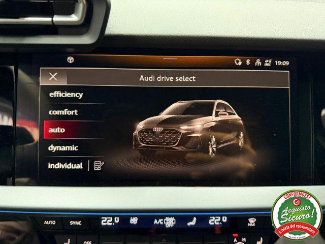 AUDI A3 SPB 35 TFSI S tronic S line PREZZO REALE