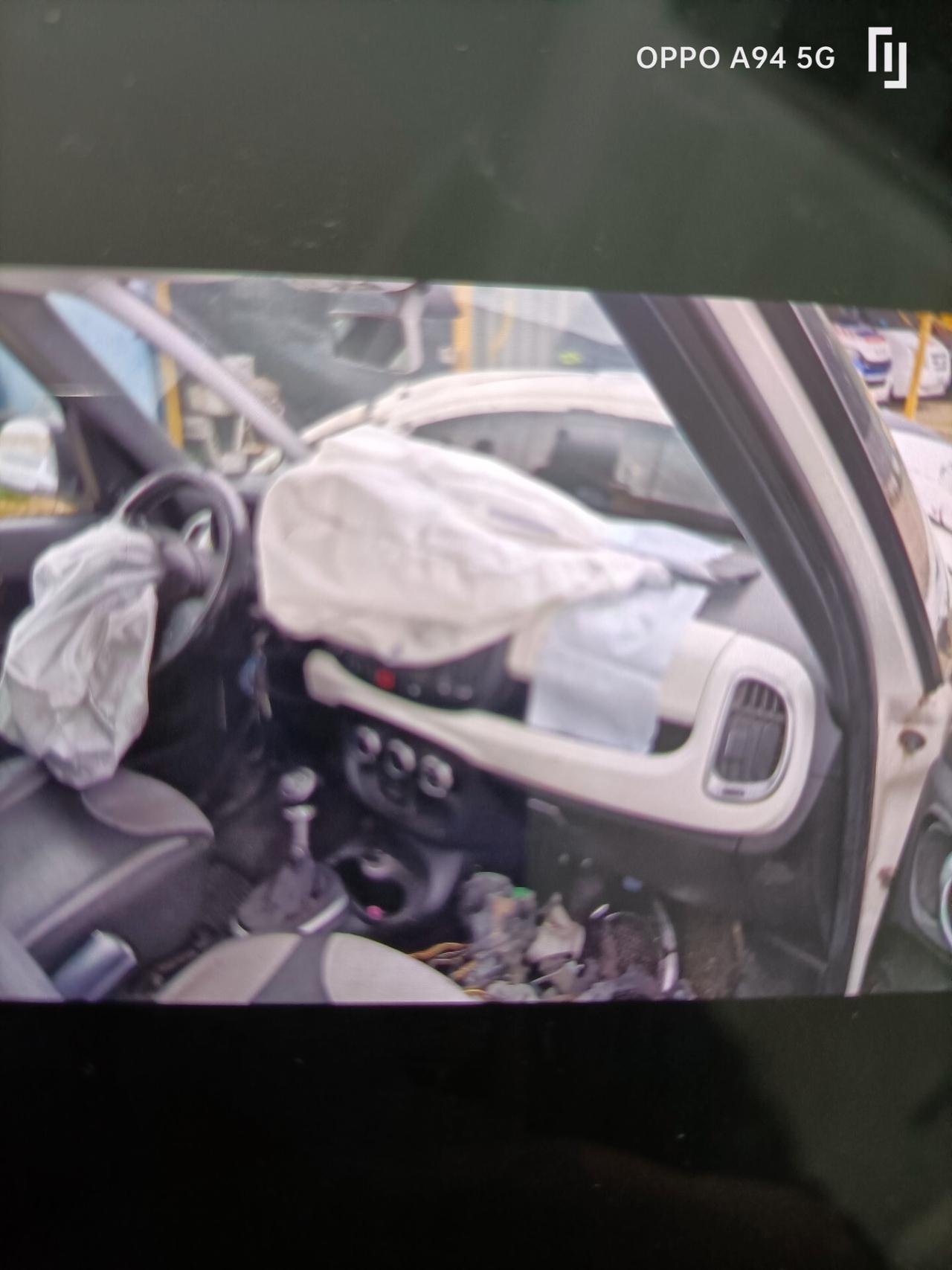 Fiat 500L 1.4 GPL sinistrata incidentata