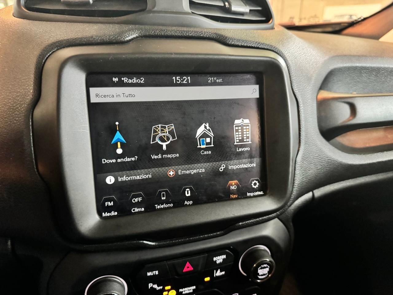 Jeep Renegade 1.6 Mjt 120cv DA 227 € AL MESE – SENZA ANTICIPO