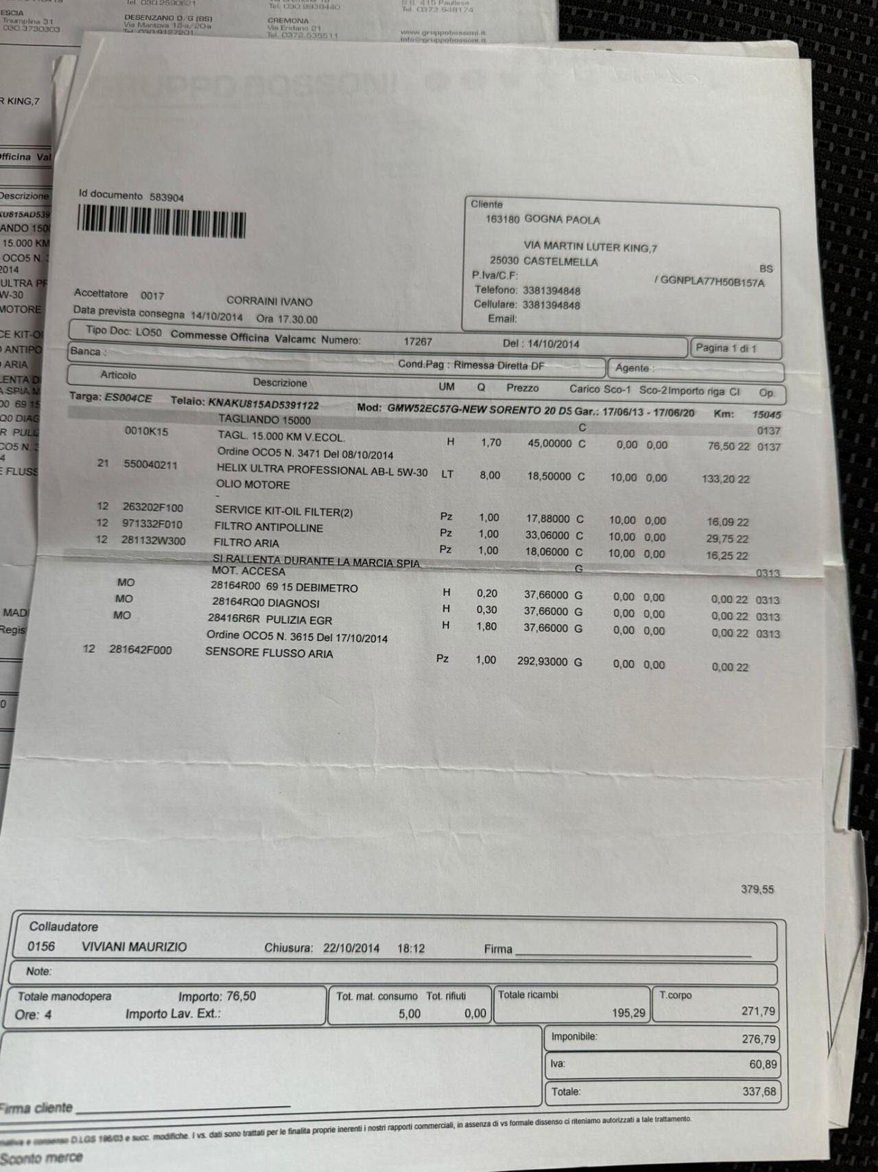 KIA SORENTO 2.0 CRDI AWD EURO 6 FULL