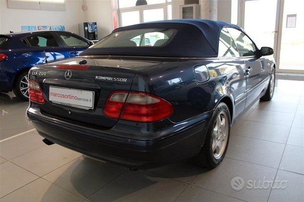 MERCEDES CLK 200 KOMPRESSOR 190 CV CABRIO