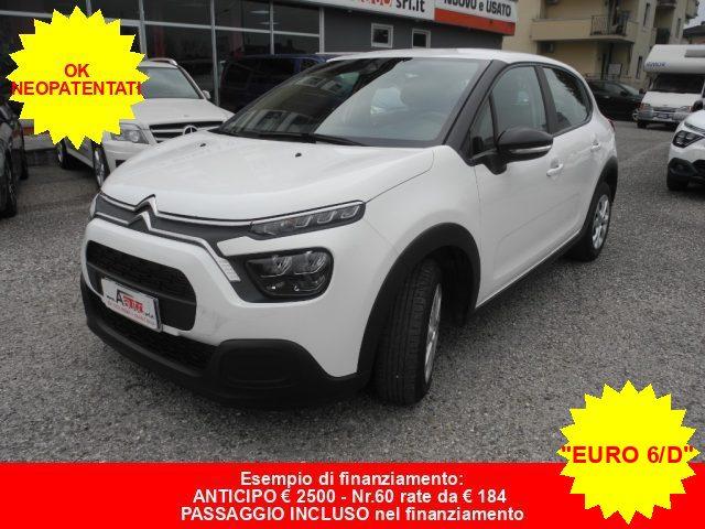 CITROEN C3 1.5 BlueHDi 100 S&S Feel -OK NEOPAT.- PREZZO REALE