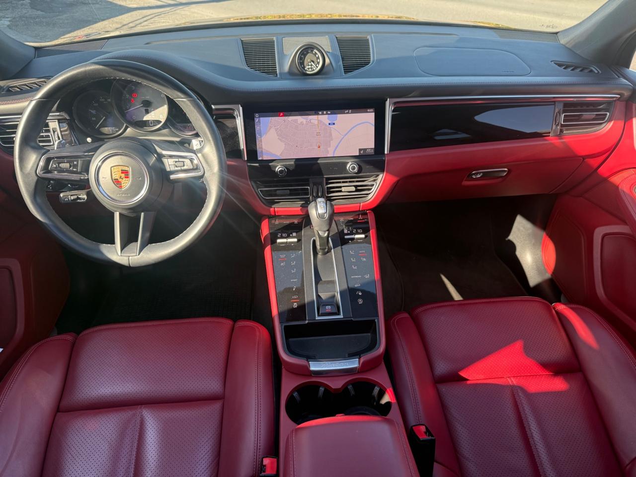 Porsche Macan 2.9 S 381cv pdk Pelle Bordeaux Tetto