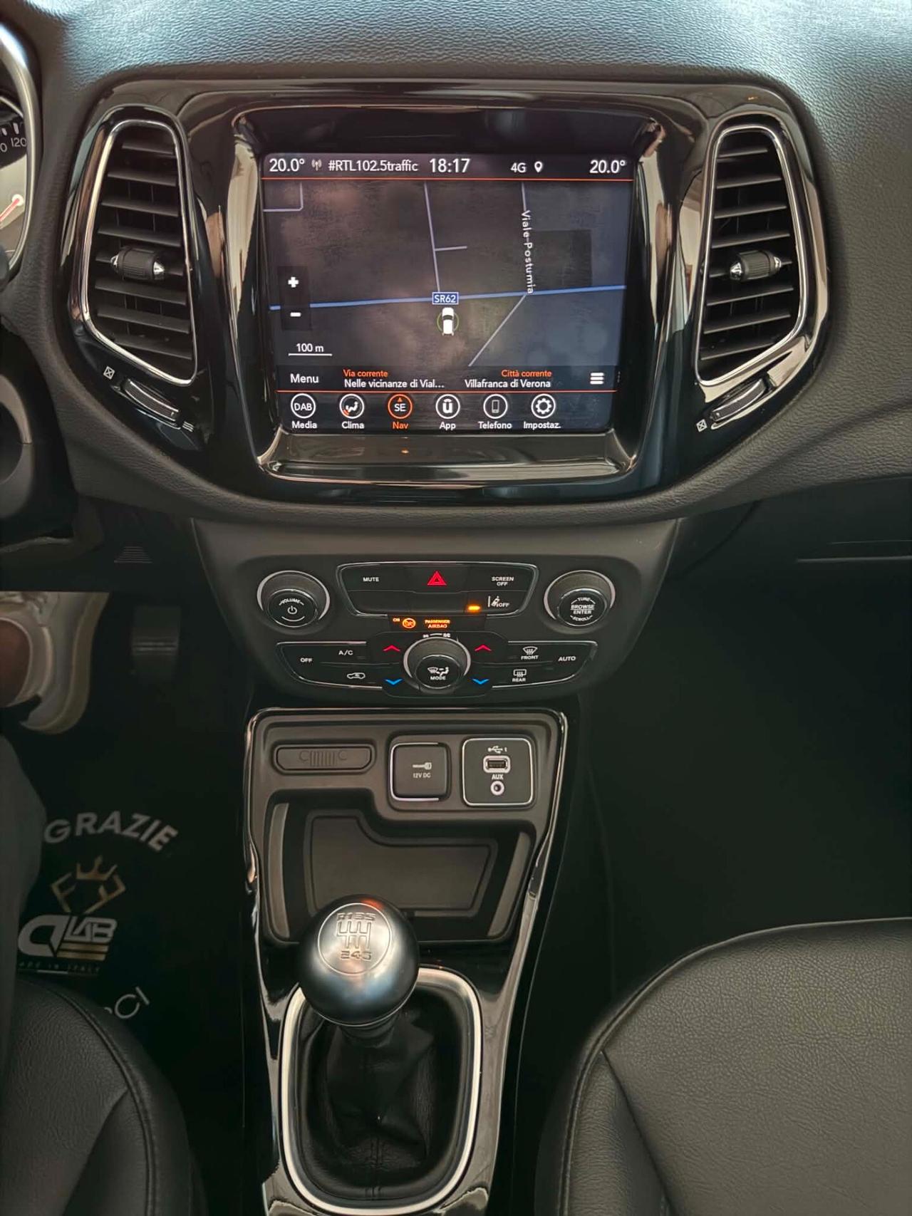Jeep Compass 1.6 Multijet II E6 2WD Night Eagle 120Cv