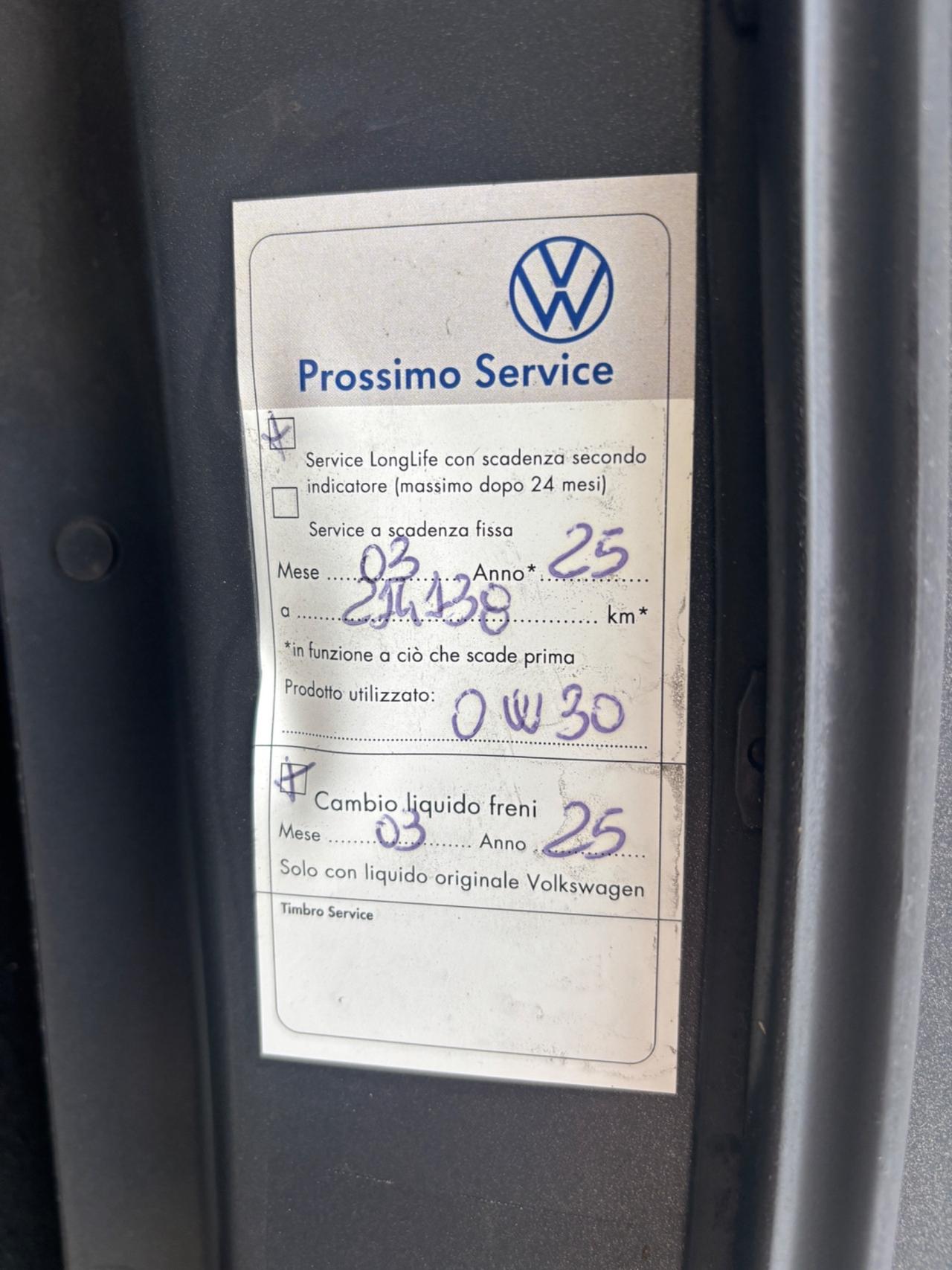 Volkswagen Touran 1.9 TDI 105CV DPF Highline