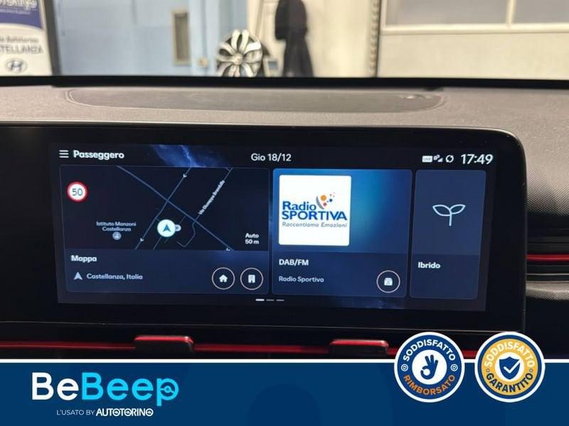 Hyundai Kona 1.6 GDI HEV NLINE 2WD 138CV DCT