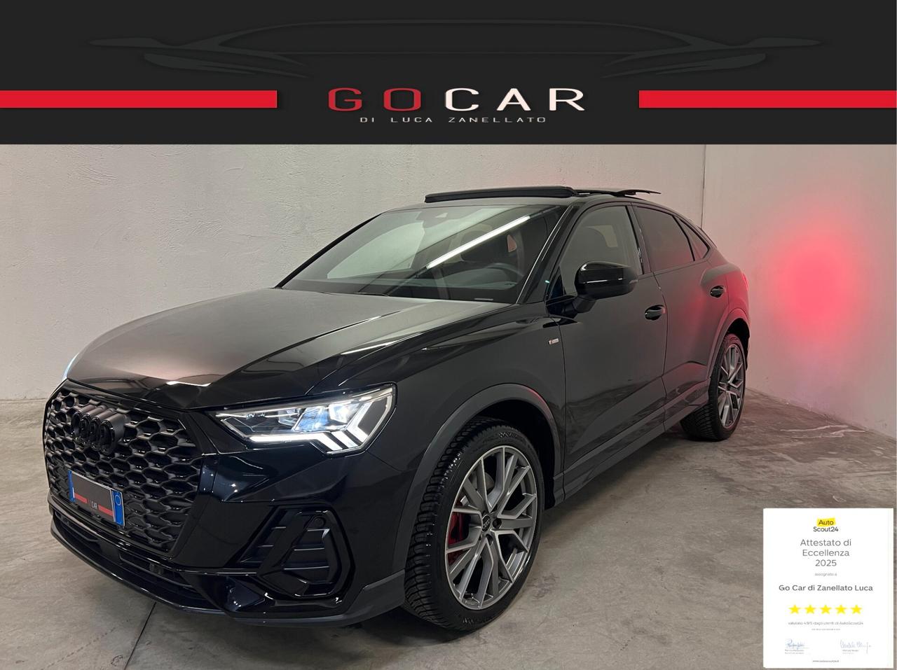 Audi Q3 Spb 45 Tfsi 245 Cv Quattro Identity Black Tetto