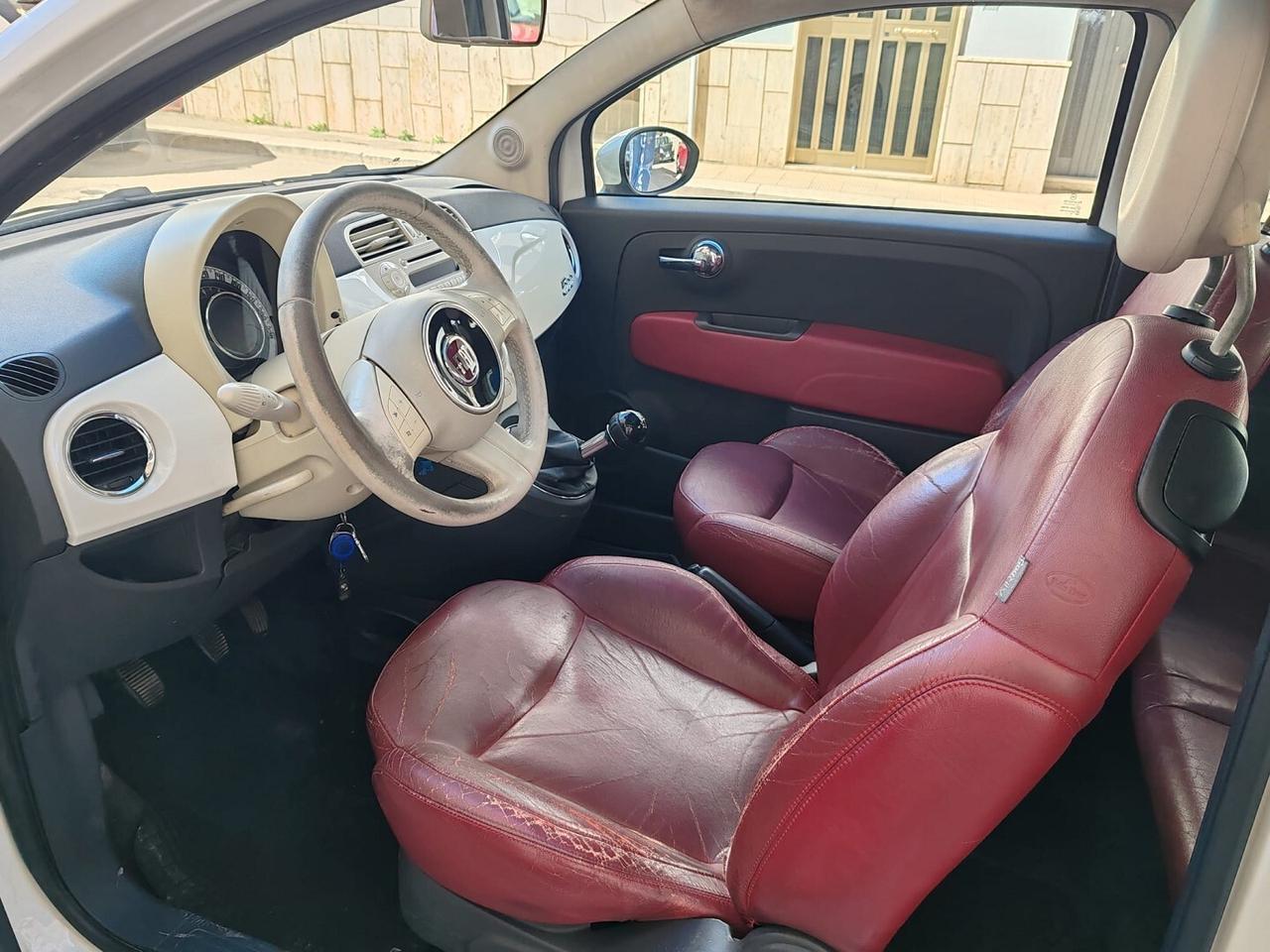 FIAT 500 1.3 MJET 75 CV SPORT +TETTO+POLTRONE FRAU
