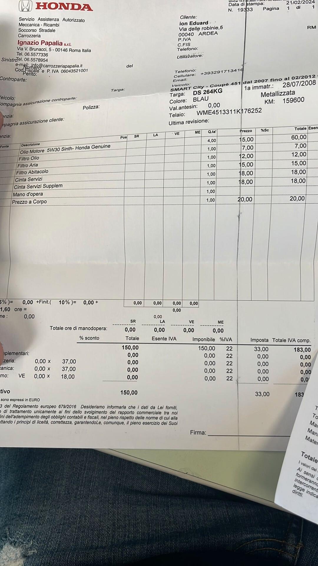 Smart ForTwo 1000 52 kW coupé limited two EDIZIONE LIMITATA