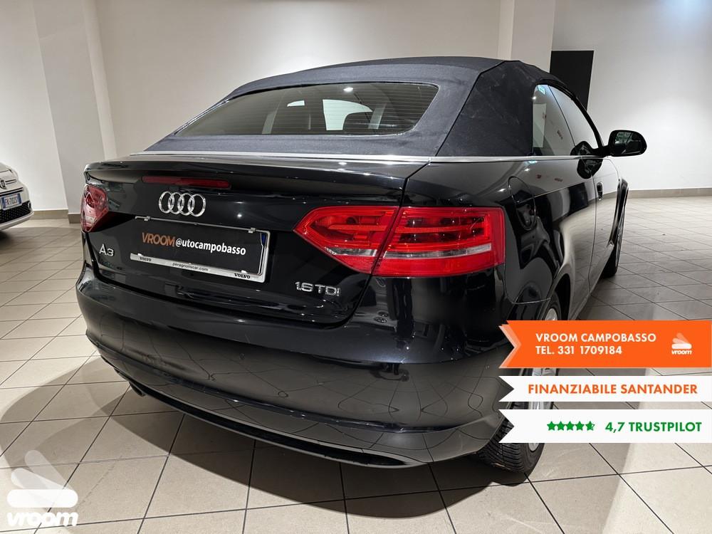 AUDI A3 2ª serie A3 Cabrio 1.6 TDI 105 CV CR A...