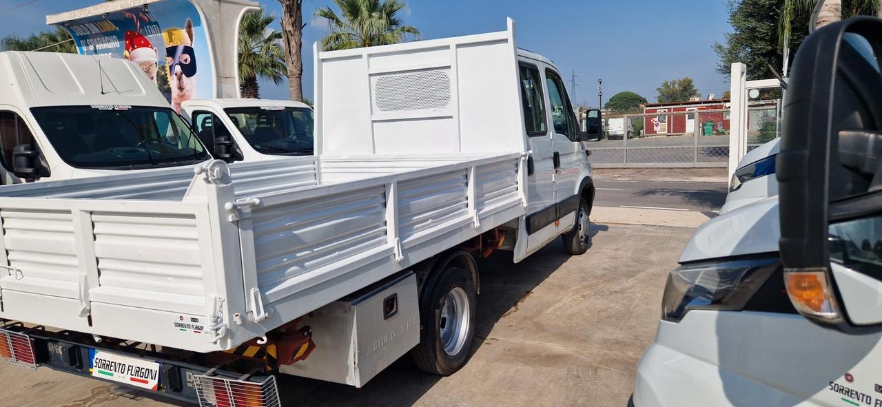 Iveco Daily 35C11 DOPPIA CABINA 7 PT RIBATABILE TRILATERALE