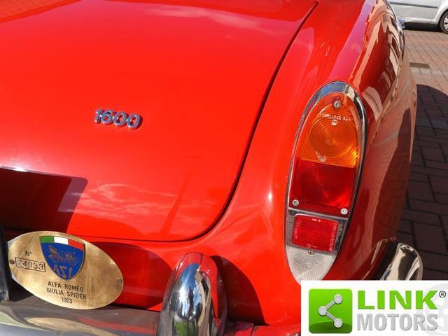 ALFA ROMEO Giulia SPIDER 1.6 RESTAURO TOTALE