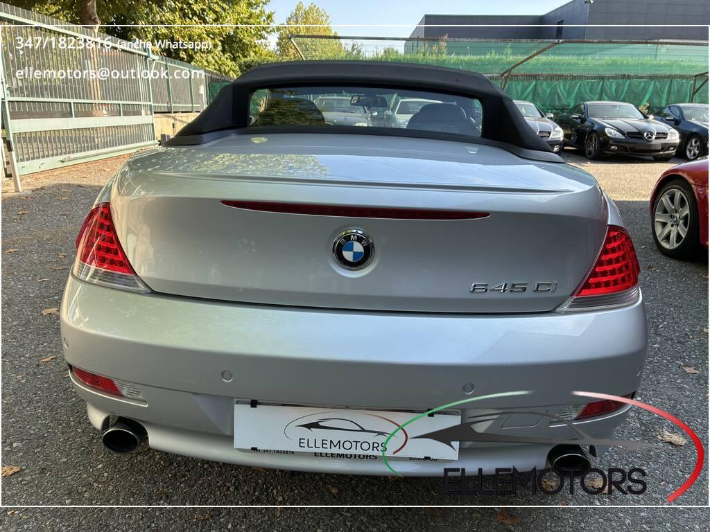 BMW Serie 6 E64 Cabrio 645 Ci Cabrio 4.4 V8 333 CV Automatica – Pelle – Navi
