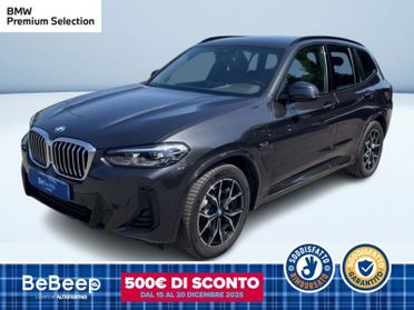 BMW X3 XDRIVE30E MSPORT AUTO